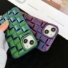 Weave Soft Laser Matte Phone Case For iPhone 14 13 12 11 Pro Max XS X XR Samsung S21 S22 Plus Ultra