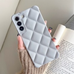 Candy Gridding Matte Soft Silicone Phone Case For Samsung S21 Plus S21 Ultra S22 Plus S22 Ultra