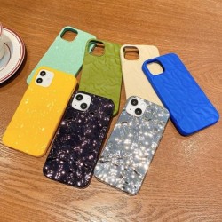 3D Matte Plating Foil Glitter Soft Silicone Phone Case For iPhone 14 13 12 11 Pro Max XS X XR Max 7 8 Plus