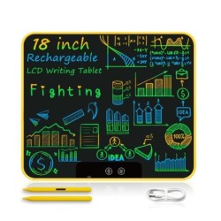 18 23 Inch LCD Writing Drawing Tablet Rechargeable Digital Colorful Graphics Handwriting Electronic Pad