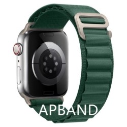 Nylon Alpine Loop Strap For Apple Watch Band 49mm 45mm 44mm 42mm 41mm 40mm 38mm 49 45 mm Ultra Series 8 7 6 3 SE