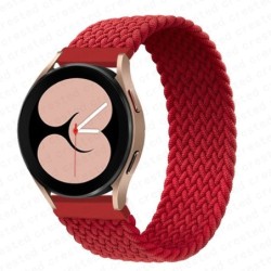 Braided Solo Loop For Samsung Galaxy watch 4/5/pro 44mm/40mm/classic strap 46mm/42mm/active 2/Gear S3 bracelet  20mm/22mm Band