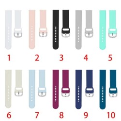 22mm 20mm Sport Strap For Samsung Galaxy Watch 5/pro/4 46mm 44mm 40mm Active 2 Band
