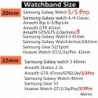 20mm/22mm Adjustable Elastic Nylon Strap Band For Samsung Galaxy Watch 5/pro/4 44mm 40mm /Classic 3/Active 2/46mm/42mm