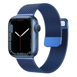 Magnetic Loop Strap For Apple Watch 45mm 44mm 40mm 41mm 49mm 42mm Ultra 4 3 5 SE 6 7 8