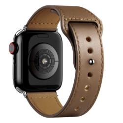 Leather Correa Strap For Apple Watch 45mm 44mm 40mm 41mm 49mm 42mm Ultra 4 3 5 SE 6 7 8