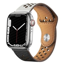 Leather Strap For Apple Watch 45mm 44mm 40mm 41mm 49mm 42mm Ultra 4 3 5 SE 6 7 8