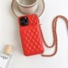3D Leather Lattice Purse Wallet Phone case for iPhone 14 13 12 11 Pro Max XS X XR Max 7 8 Plus