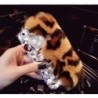 LaMaDiaa 3D Luxury Bling Diamond Soft Fur Case Fox Head Phone Case For iPhone 14 11 12 13 Pro Max XR XS 6 6s 7 8 plus Back Cover