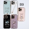5Pcs Phone Case + 5Pcs Pop Stand for iPhone Samsung (Fixed Combination)