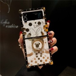 Square Mouse Duck Cases For Samsung Galaxy Z Flip 4 Flip 3