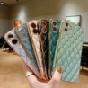 3D Lattice Plating Phone Case For iPhone Samsung Huawei OPPO Vivo