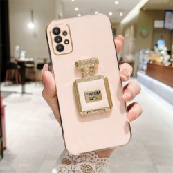 Perfume Mirror Holder Plating Case For iPhone Samsung OPPO Vivo Realme Huawei Honor Xiaomi Redmi Oneplus