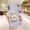 Perfume Mirror Holder Plating Case For iPhone Samsung OPPO Vivo Realme Huawei Honor Xiaomi Redmi Oneplus