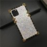 Luxury Bling Glitter Sequins Square Phone Case for iPhone Samsung Huawei Honor OPPO Vivo Xiaomi Redmi Realme LG Moto