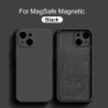 Magnetic Magsafe Wireless Charging Liquid Silicone Case For iPhone 14 12 11 13 Pro Max XR XS mini 8 Plus SE