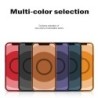 Magsafe Leather Magnetic Case For iPhone 12 13 Pro Max 12 13 Mini Wireless Charging Protect Cover