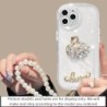 Glitter 3D Bling Crystal Swan Phone Case for iPhone 14 13 12 11 XS X XR 8 7 Series