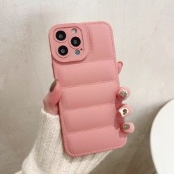 Soft Down Jacket Silicone Phone Case For iPhone 11 12 13 14 Pro Max XS X XR 7 8 Plus