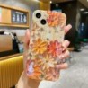 Soft Flower Glitter Laser Phone Case For iPhone 11 12 13 14 Pro Max X XS XR 7 8 Plus