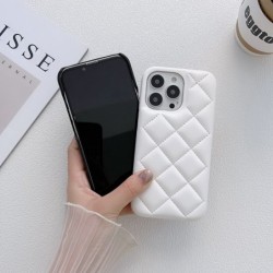 Luxury Gridding Phone Case For iPhone 14 13 12 11 Pro Max XS X XR Max 7 8 Plus