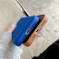 Luxury Soft Down Jacket Phone Case For iPhone 14 13 12 11 Pro Max XS X XR Max 7 8 Plus