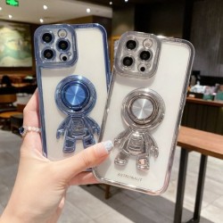 Soft Electroplated Astronaut Phone Case For iPhone 14 13 12 11 Pro Max XS X XR Max 7 8 Plus