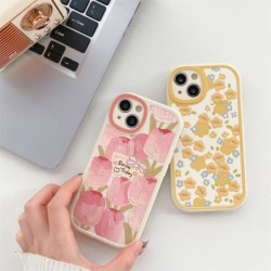 Tulip Pink Flower Phone Case For iPhone Samsung
